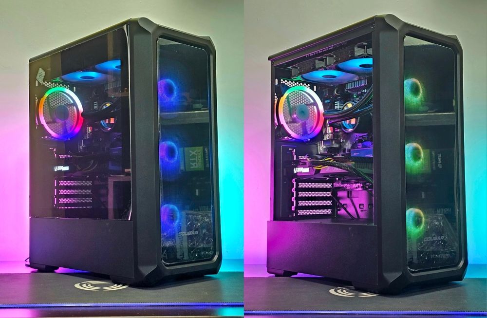 RTX 5060/Ryzen 7-5700X/RAM 32GB/SSD 1TB/Водно/Чисто Нов+Гаранция