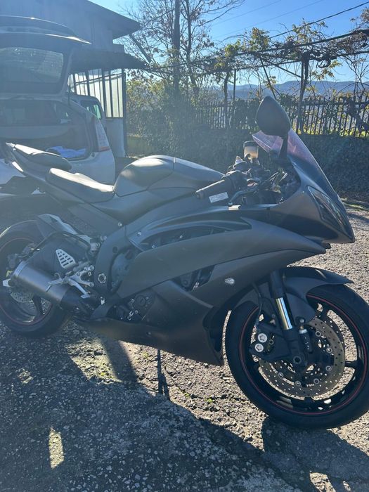 Yamaha r6 2009 на части