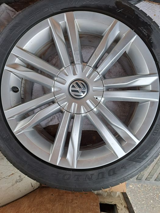 Jante vw 245/45 R17  cu anvelope