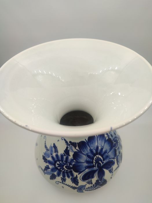 Ваза Делфт, Delfts - Винтидж Холандия