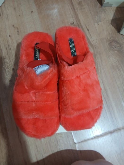 Papuci blană damă