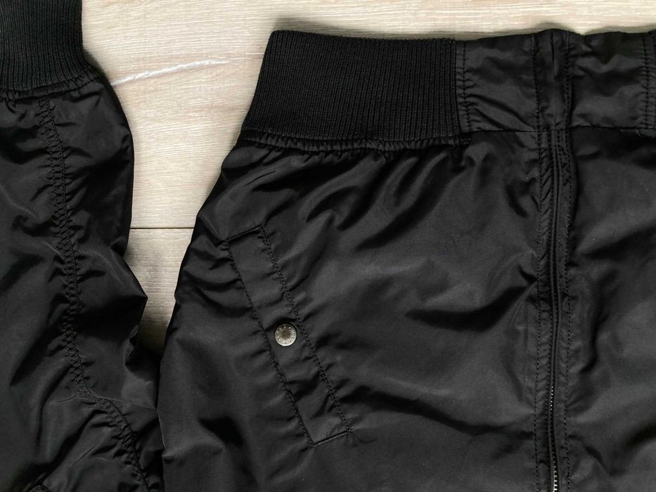 Alpha Industries bomber мъжко черно яке бомбер размер М