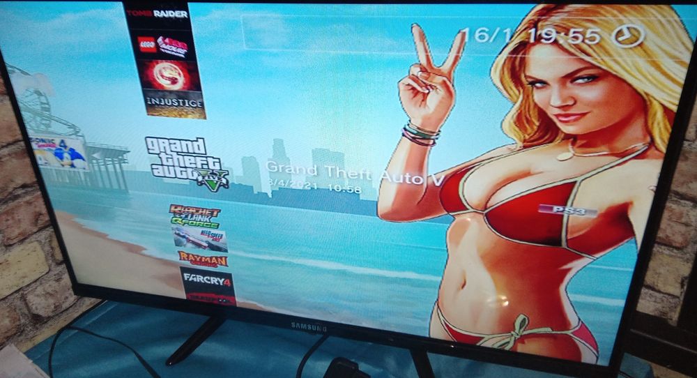 Прошита PS3 500гб+50игр примерно