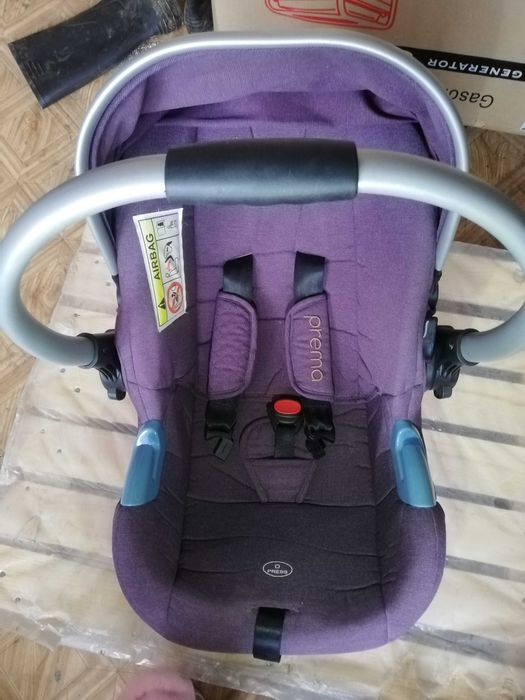 Комбинирана количка 3в1 Chipolino Prema - аметист + подаръци