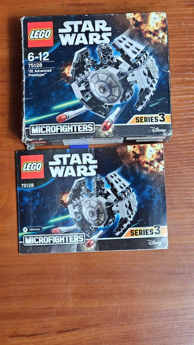 LEGO Star Wars Series 3 75130 AT-DP 75128 TIE Advanced Prototype