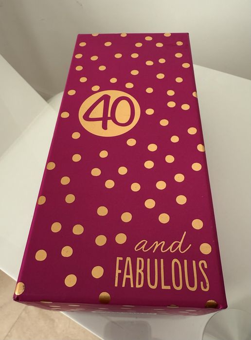 Pahar Aniversar - 40 and Fabulous