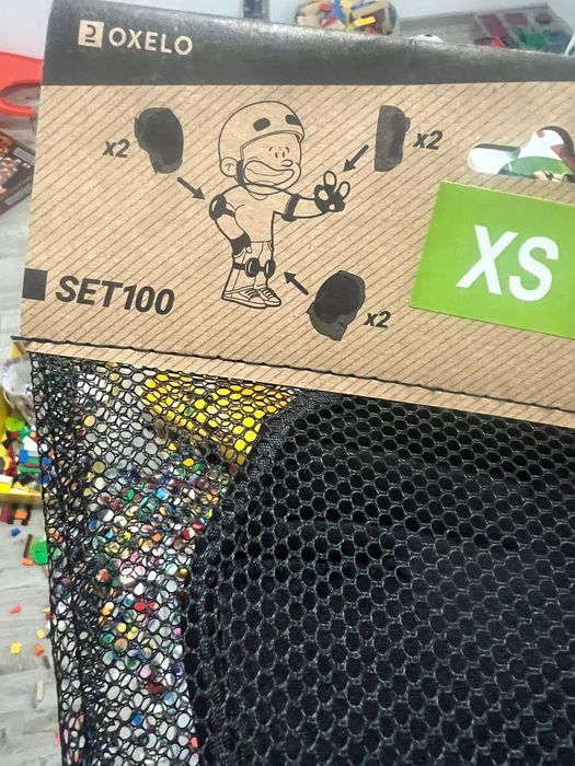 Cască de protecție și apărători pt role, bicicleta, trotineta