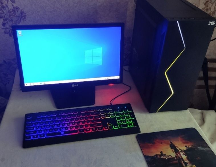 Компьютер для работы и игр (GTX 1650 / Core i3 / Wi-Fi)