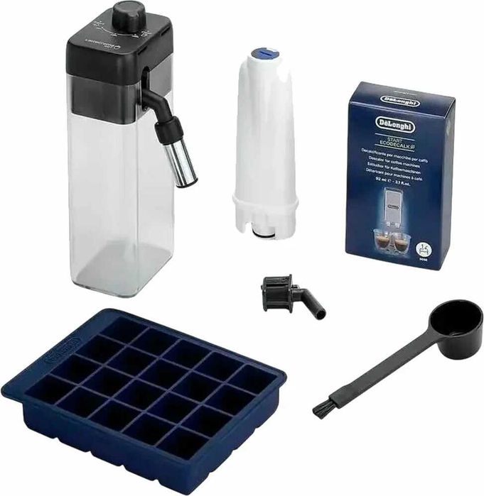 Кофемашина Delonghi ECAM 630.55. SSM черный, серебристый, зерновой