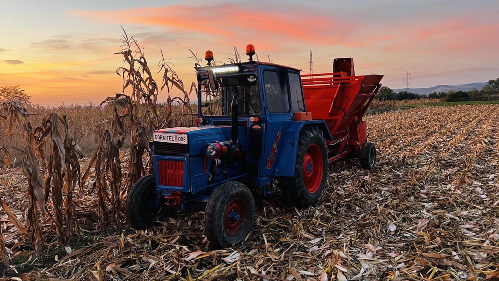 Vand tractor U445  & culegator sip