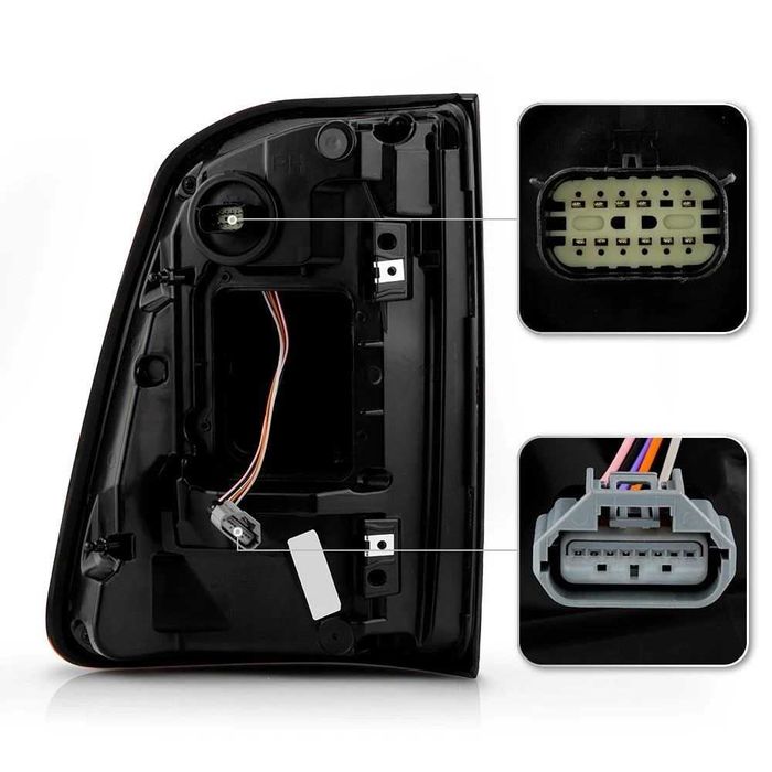 Комплект LED стопове с жълти мигачи за Dodge Ram 1500 2019-