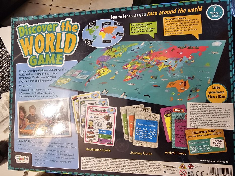 Joc Discover the World Game