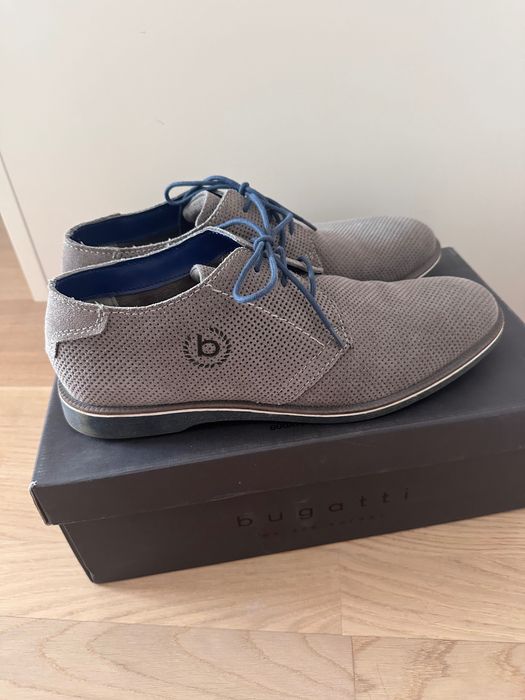Мъжки кожени обувки Bugatti