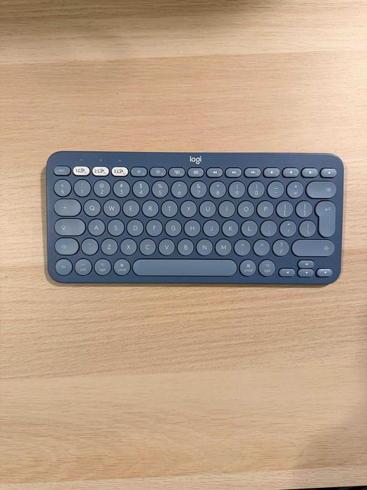 Tastatura Wireless Logitech K380 for Mac, Albastra