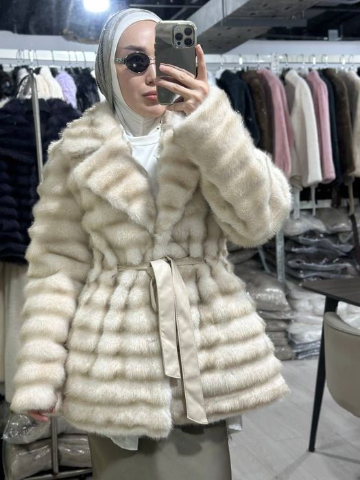 Новая эко шуба! Зима -35 градусов