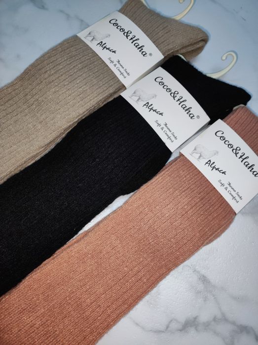 Гольфы из альпаки. 3 пары.