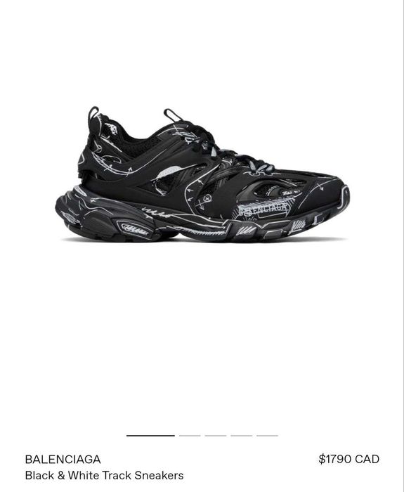 Черни мъжки маратонки Balenciaga track ID:154