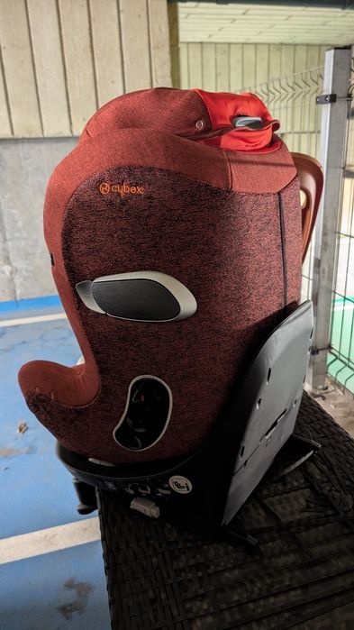 Scaun auto Cybex Platinum Sirona Z2 i-Size Rosu + Cybex Snogga Rosu