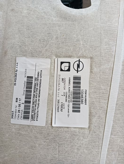 Capitonaj Plafon Opel Astra H L48, A04 2004 - 2014