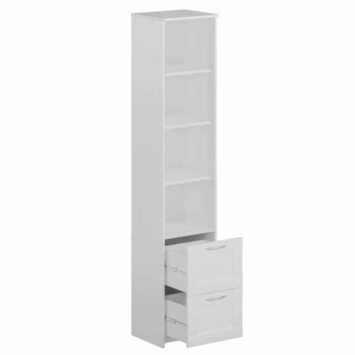 Стеллаж СИРИУС с 2 ящиками для хранения книг и аксессуаров . Беларусь