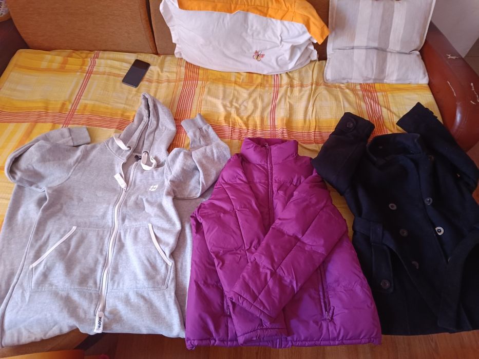 Geacă, palton și salopetă