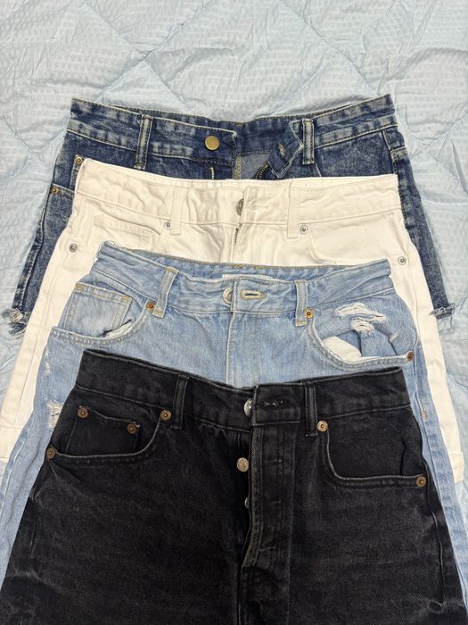 Лот къси панталонки - размер 36/S Zara, Mango, Pull and Bear