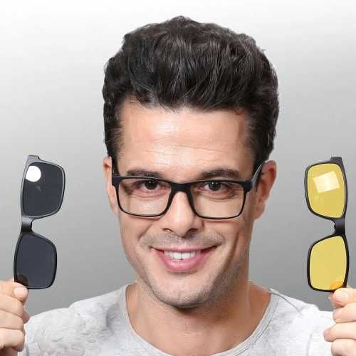 Очила за шофиране 3в1 с магнитна рамка и сменяеми лещи Magic Vision