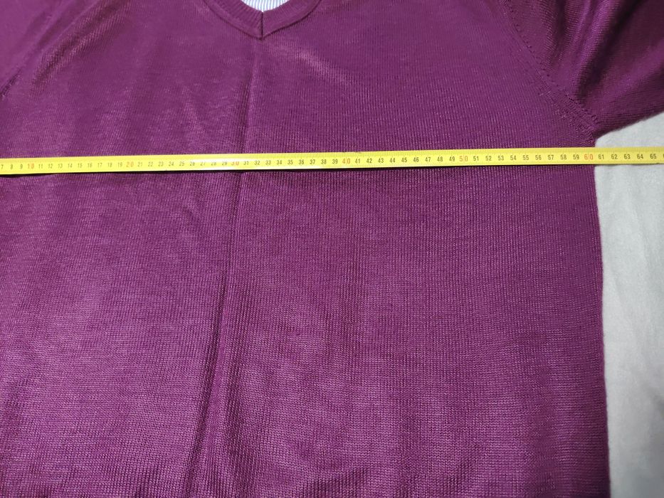 Pulover bărbați ,50% bumbac,mangenta