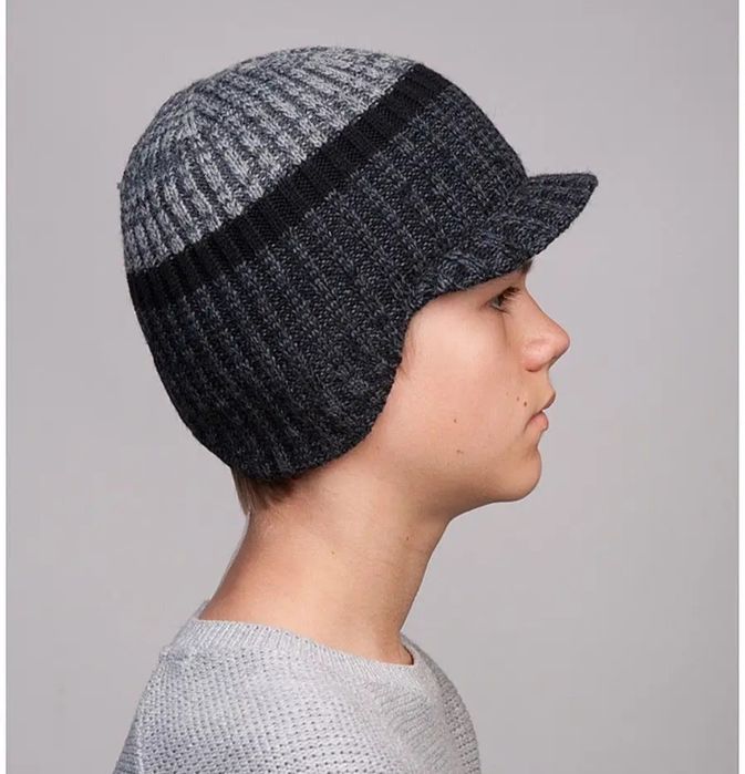 Шапка для мальчика 52-54см