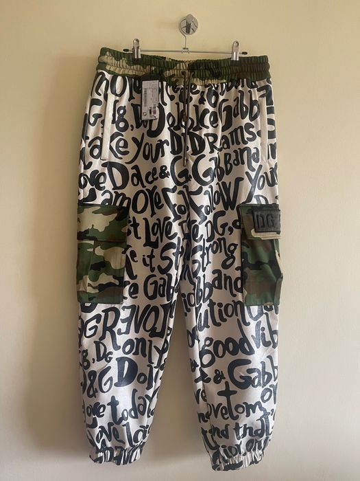 Dolce and Gabbana pantaloni cargo sweatpants