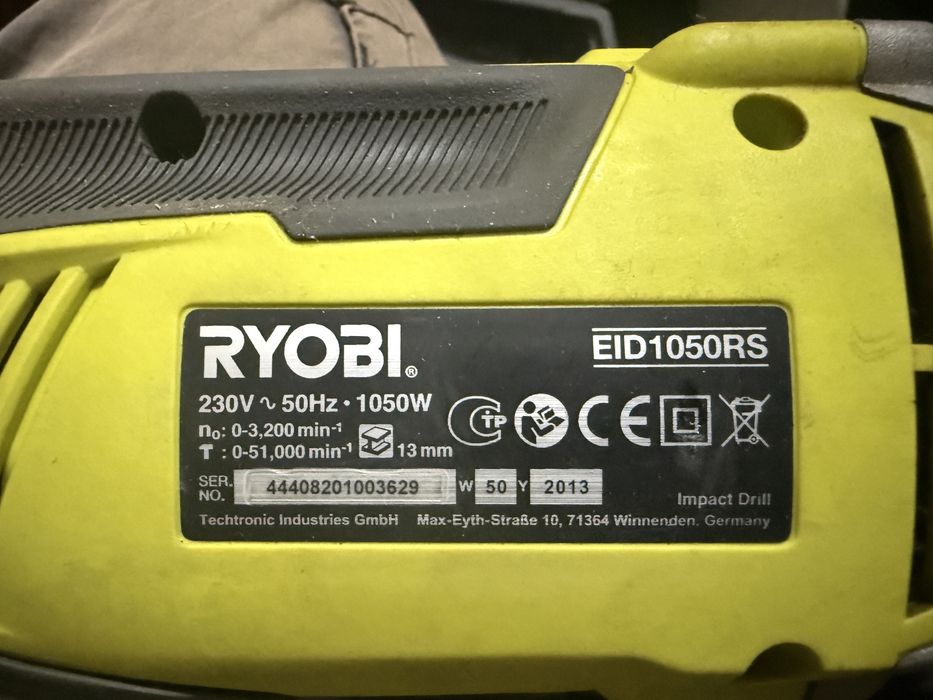 Дрель сотилади. Ryobi оргиналь