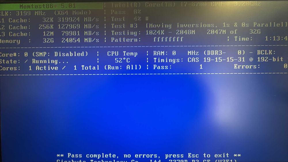 Kit Intel i7-8700 4.5GHz + Gigabyte Z370P-D3 + 32GB DDR4