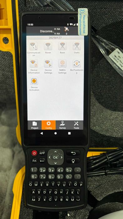 MARVEL - LASER 100m GNSS + 2 X  CAMERE - AR - RTK South CHC Trimble