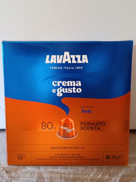 Кафе капсули Лаваца lavazza nespresso неспресо алуминиеви 80бр