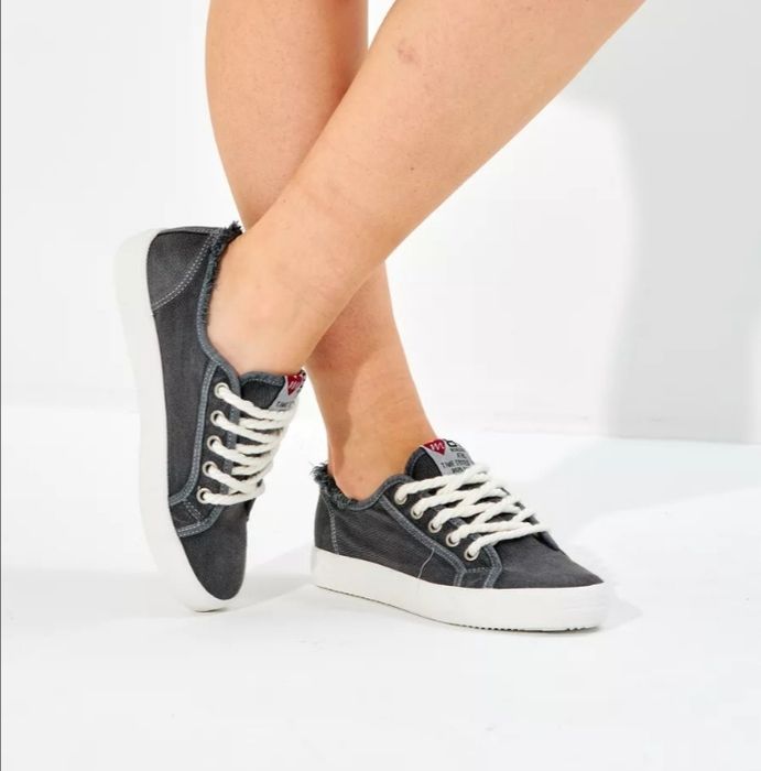 Кеды женские текстильные