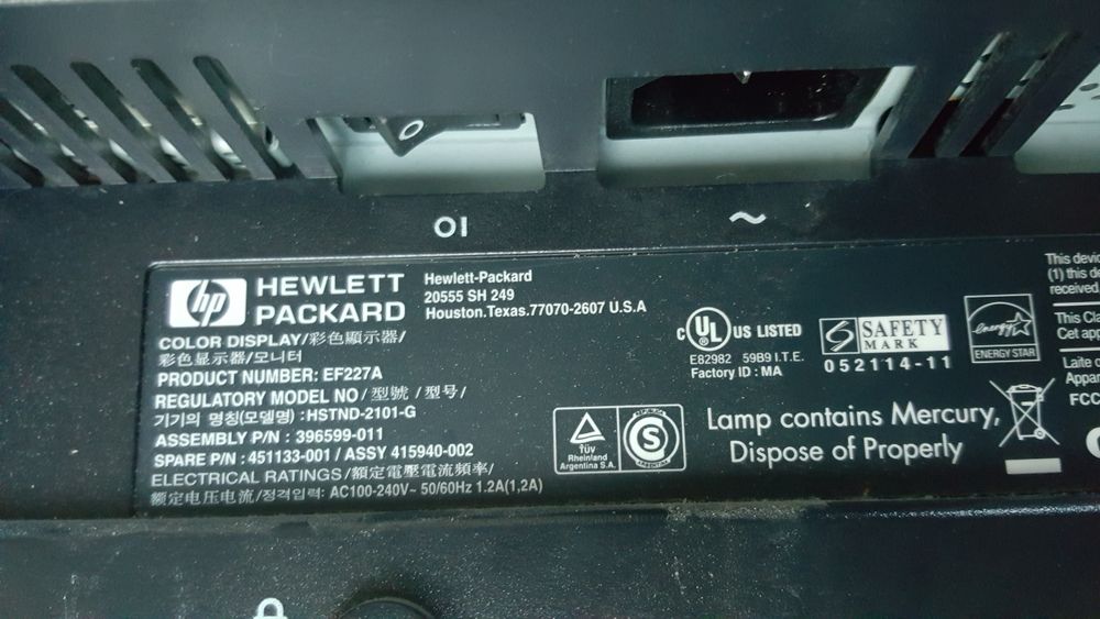 Monitor PC LCD de firma import