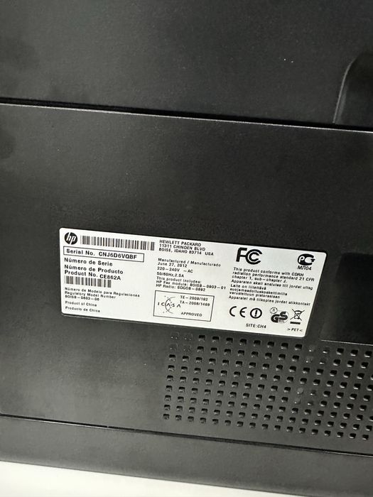 МФУ принтер HP Laserjet pro CM1415fnw