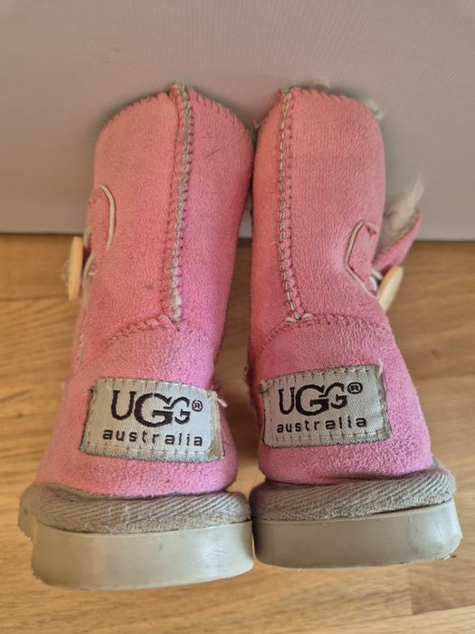 Ghete cizme UGG Australia piele lana 12 cm