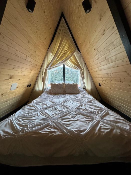 Cabana A-Frame | Ciubar + Sauna | Pet Friendly | Privata | 2–6 pers