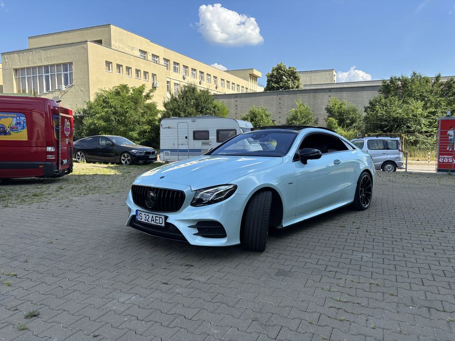 Mercedes E400 Coupe 4MATIC Edition 1 | 333 CP | Full Option | Burmester | HUD | Webasto | Clapetă | Panoramic | Soft Close