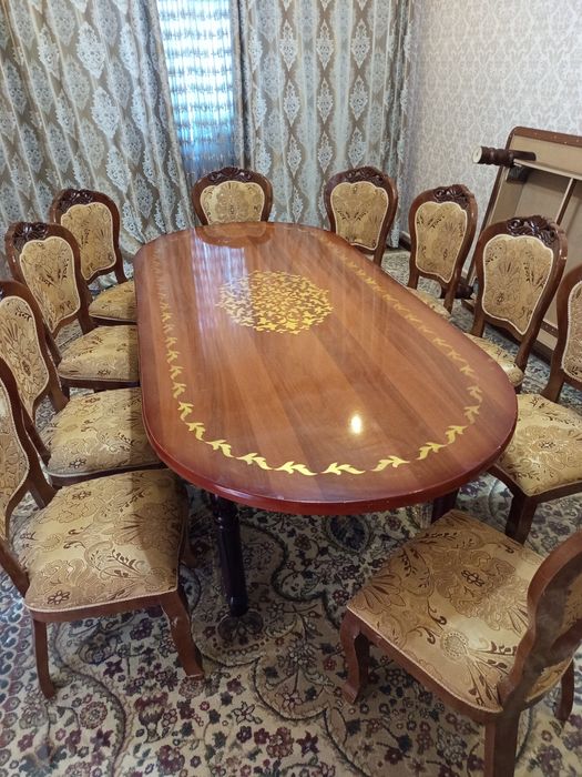 Стол стул 10кишилик.