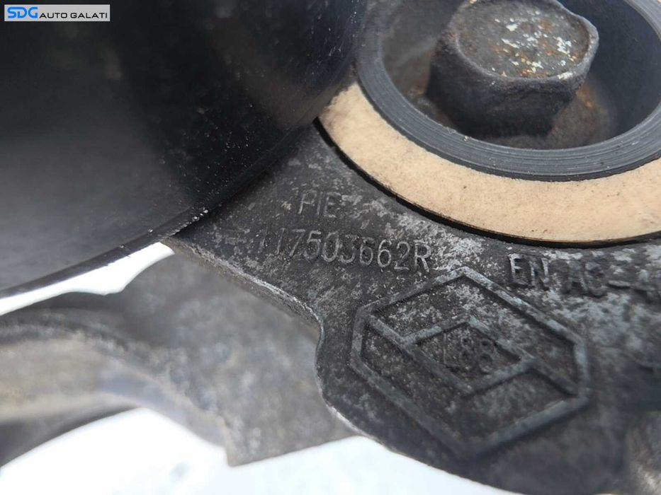 Suport Accesorii Alternator cu Rola Intinzator Curea Renault Thalia 1 1.5 DCI K9K 2002 - 2008 Cod 8200365097, 117503662R [N8691]
