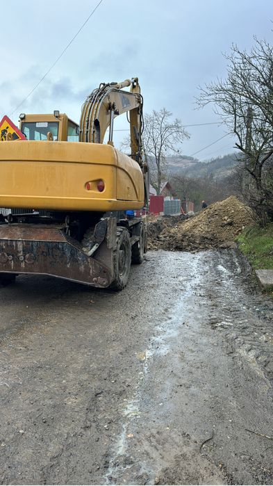 Utilaje constructii drumuri terasamente apa/canalizare/gaze