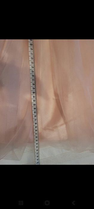 Rochie de ocazie fetite roz somon