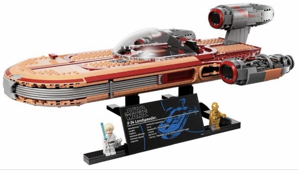 LEGO Star Wars - Landspeeder al lui Luke Skywalker - 75341