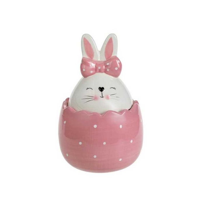 Великденски буркан за сладки Mercado Trade, Яйце, Червен, Розов