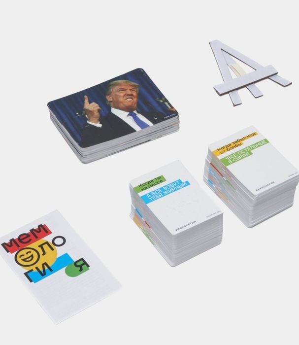 Настольная игра «Мемология» Новая. Доставка 24/7