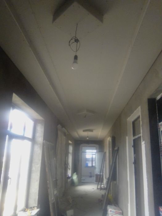 Монтаж гипсокартона пластик декор Армстронг электрика маляра эл.сварка