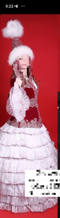 Продам национальное платье с сәукеле