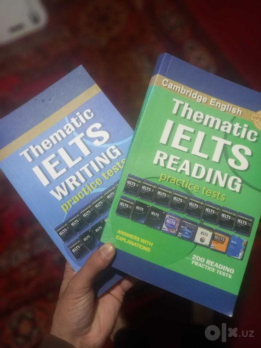 Thematic IELTS reading and Writing sotiladi, yarim puliga